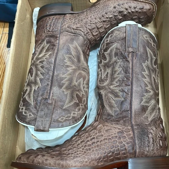 Dan Post | Shoes | Dan Post Mens Tan Crazy Horse Cowboy  display picture 2